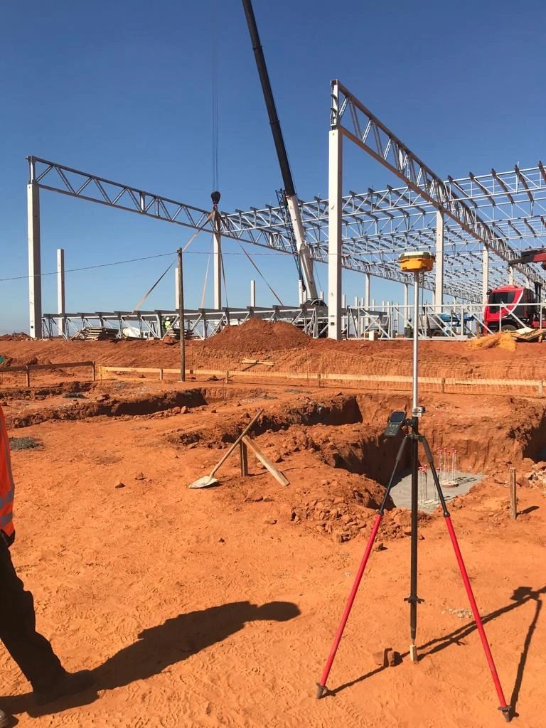 Serviços de topografia em construção civil